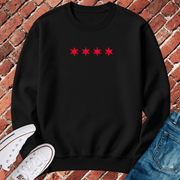 Six Point Stars Crewneck